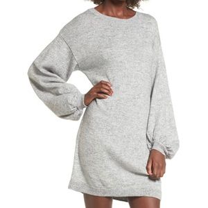 BP by Nordstrom Gray Sweater Dress (XL)